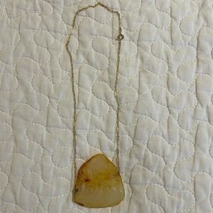 Large stone necklace